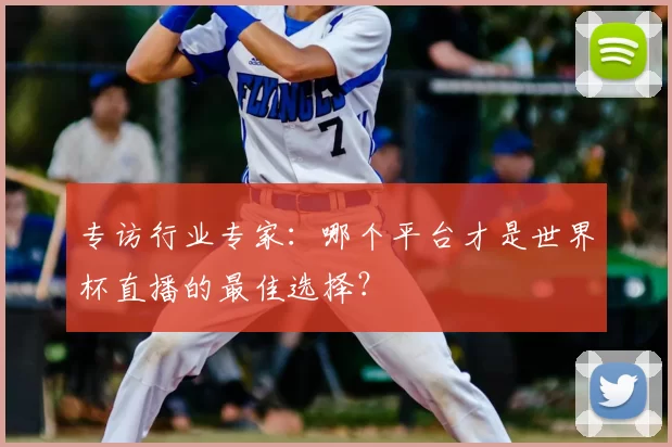 专访行业专家:哪个平台才是世界杯直播的最佳选择?