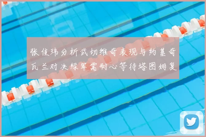 张佳玮分析武切维奇表现与约基奇瓦兰对决绿军需耐心等待塔图姆复出