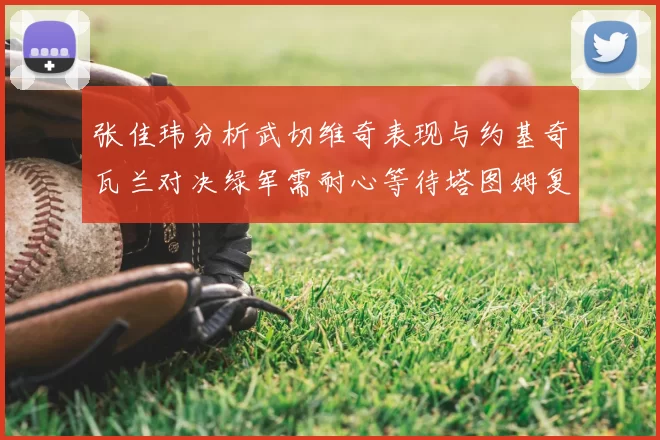张佳玮分析武切维奇表现与约基奇瓦兰对决绿军需耐心等待塔图姆复出