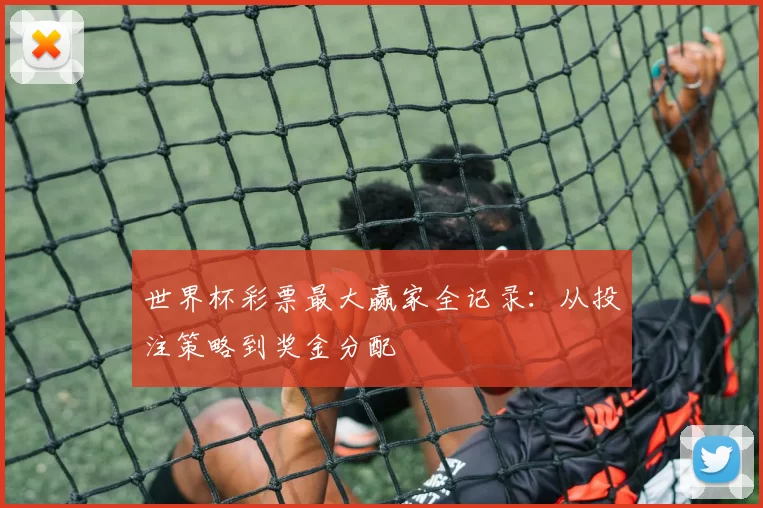 世界杯彩票最大赢家全记录:从投注策略到奖金分配